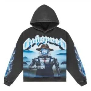 Godspeed Aura Farm Hoodie (Black Wash)