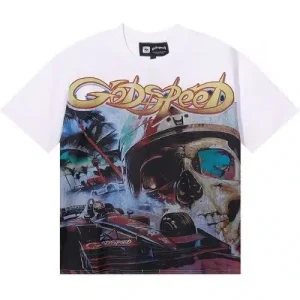 Godspeed F1 Dreams Heavyweight Tee (White)
