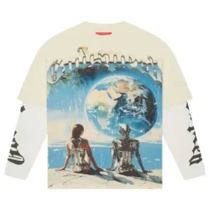Godspeed Artificial Love Thermal Tee - Bone