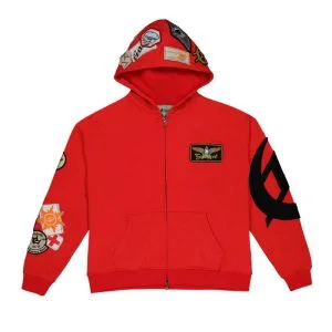 Godspeed Squadron Red Hoodie
