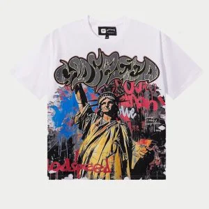 Godspeed Liberty Graffiti Vintage