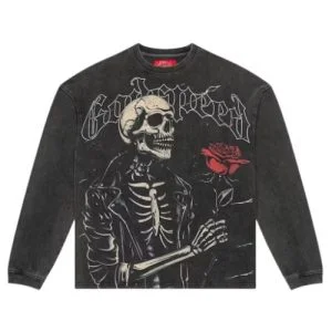 Valentine Grey Wash Godspeed shirt