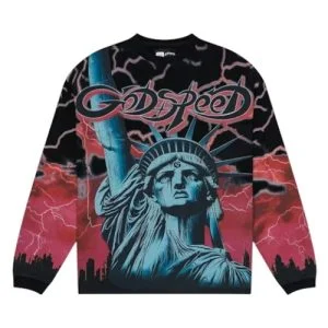Voltage LS T-Red Godspeed shirt