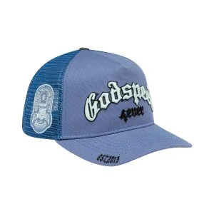 Godspeed Forever Trucker Hat - Triple Blue