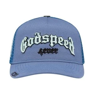Godspeed Forever Trucker Hat - Triple Blue